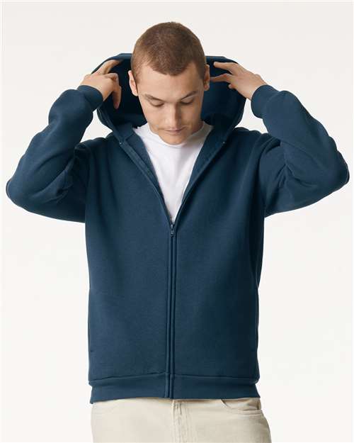 Unisex ReFlex Fleece Full-Zip Hoodie Sweatshirt Image 8