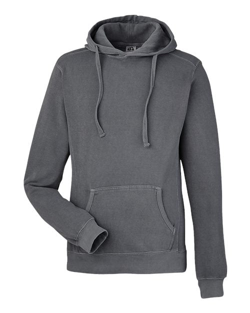 Unisex Pigment-Dyed Fleece Hooded Sweatshirt Image 6