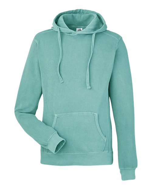 Unisex Pigment-Dyed Fleece Hooded Sweatshirt Image 7