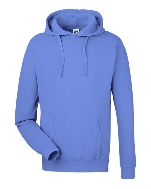 Unisex Pigment-Dyed Fleece Hooded Sweatshirt Image 9