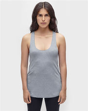 Women's USA-Made Triblend Racerback Tank Top Image 1