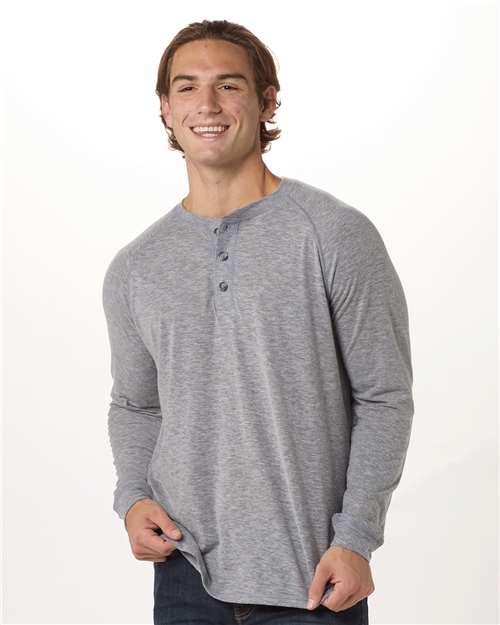 Unisex Henley Long Sleeve T-Shirt