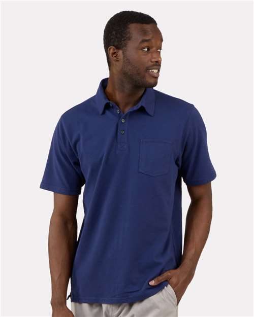 Men's Pique Polo Image 5