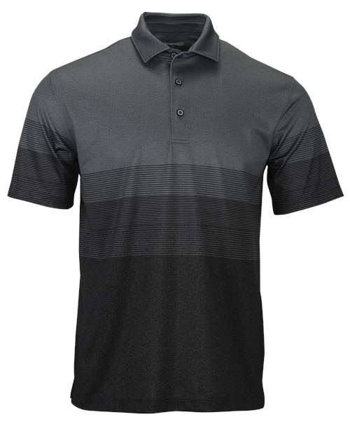 Men's Belmont Sublimated Heathered Polo Image 4