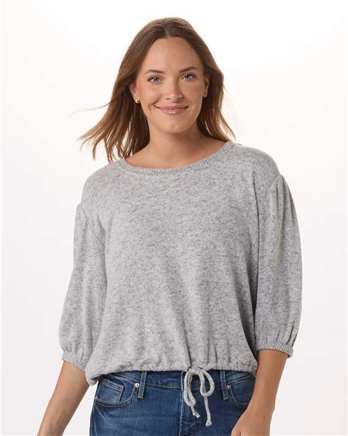 Women's Cuddle Puff Sleeve Image 2