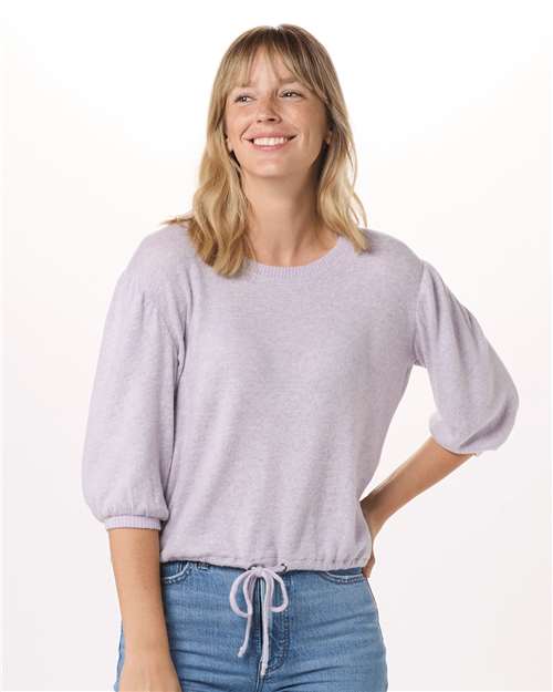 Women's Cuddle Puff Sleeve Image 3