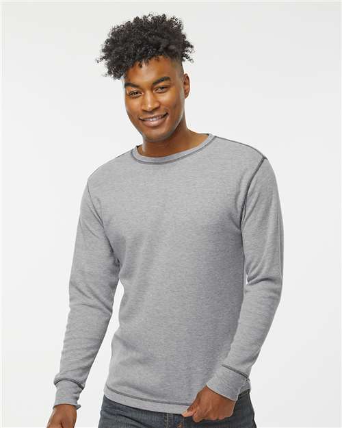 Men's Vintage Thermal Long Sleeve T-Shirt Image 6