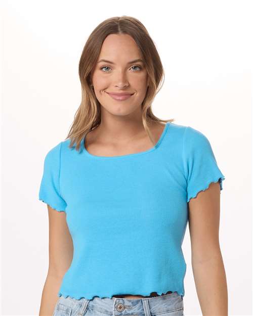 Women's Baby Rib T-Shirt Image 7