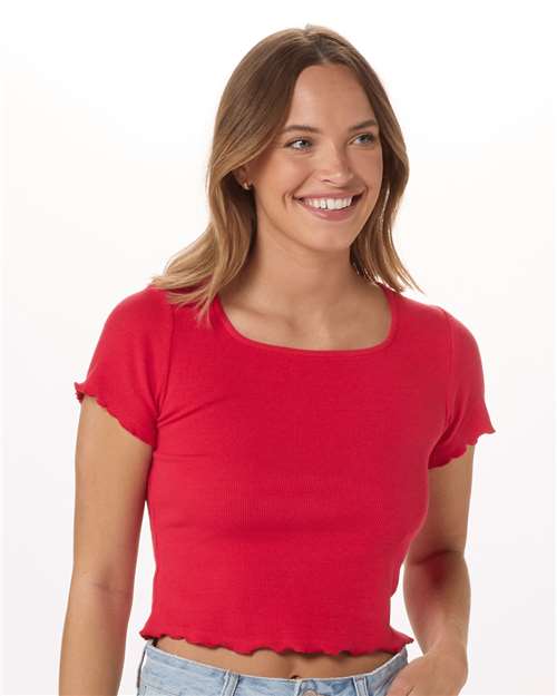 Women's Baby Rib T-Shirt Image 9