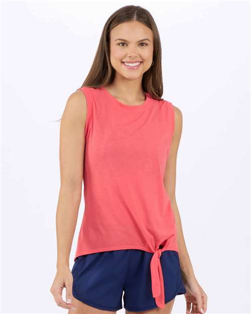 Women's Knot Front T-Shirt Image 5