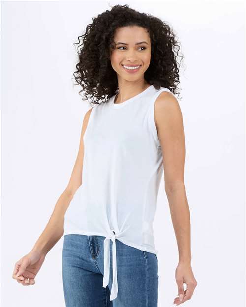 Women's Knot Front T-Shirt Image 6