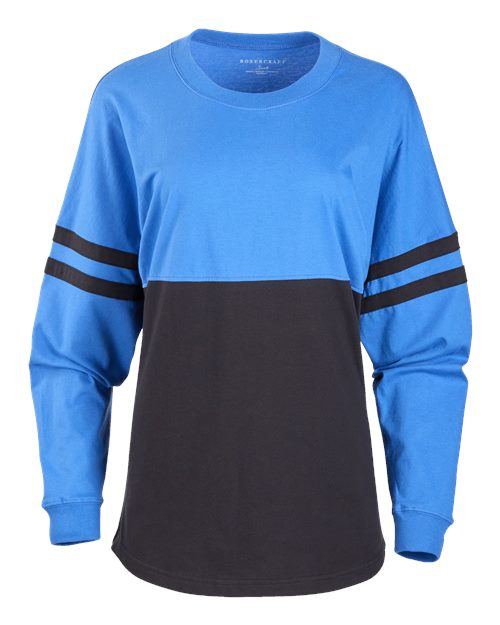 Women's Pom Pom Long Sleeve Jersey T-Shirt Image 6
