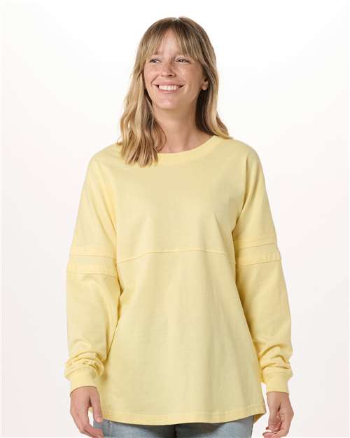 Women's Pom Pom Long Sleeve Jersey T-Shirt Image 7