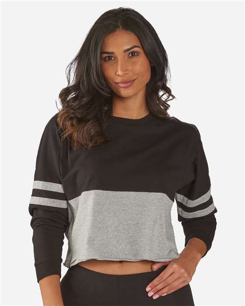 Women's Crop Retro Jesery Image 3