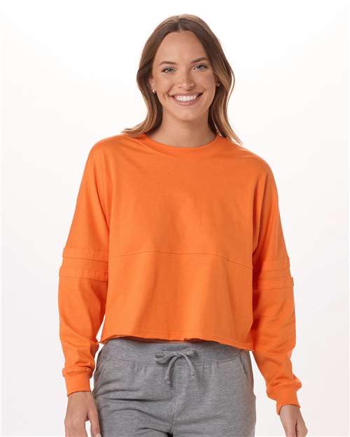 Women's Crop Retro Jesery Image 7