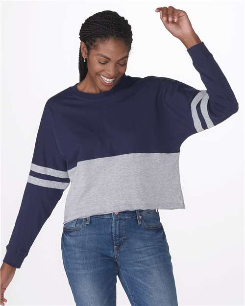 Women's Crop Retro Jesery Image 8