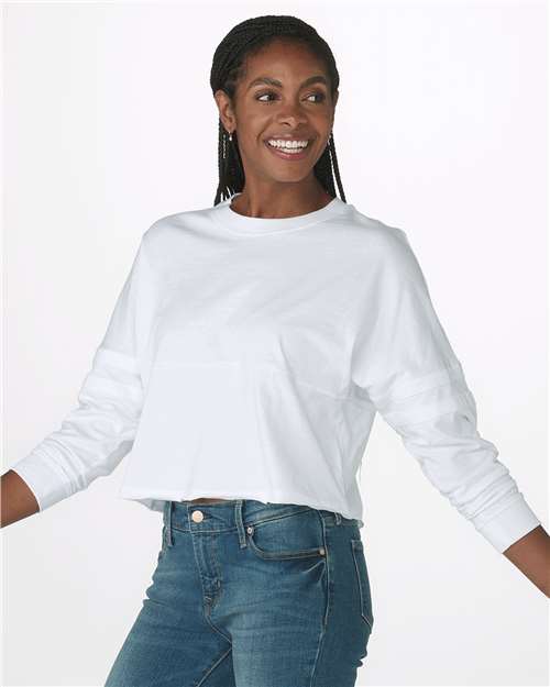 Women's Crop Retro Jesery Image 12