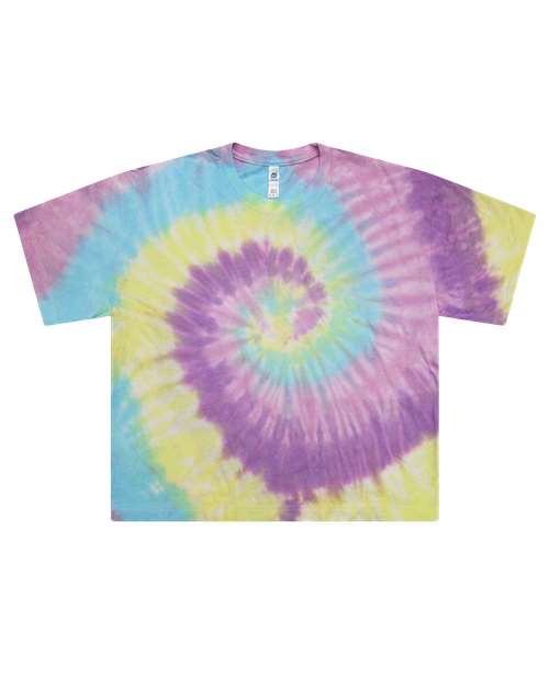 Women's Tie-Dyed Crop T-Shirt Image 5