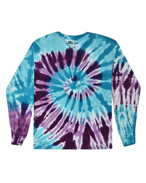 Youth Tie-Dyed Long Sleeve T-Shirt Image 2
