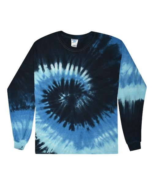 Youth Tie-Dyed Long Sleeve T-Shirt Image 4
