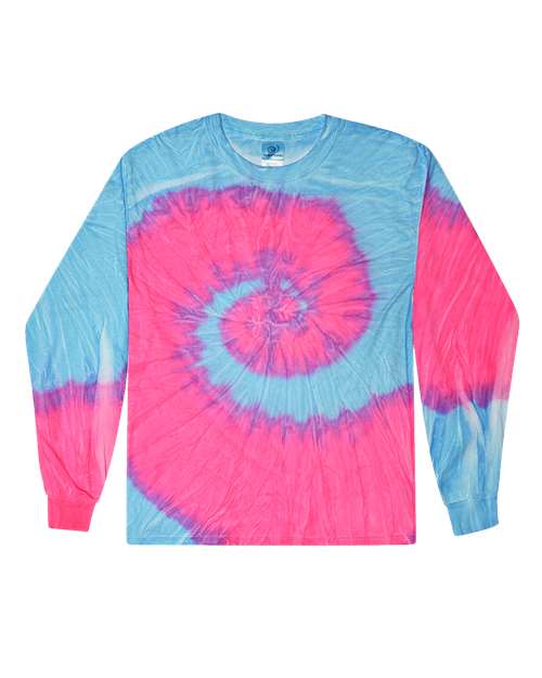 Youth Tie-Dyed Long Sleeve T-Shirt Image 5