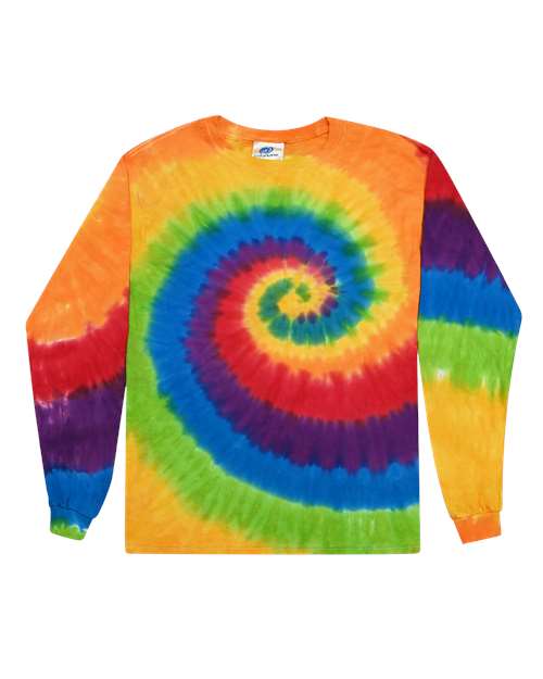 Youth Tie-Dyed Long Sleeve T-Shirt Image 8