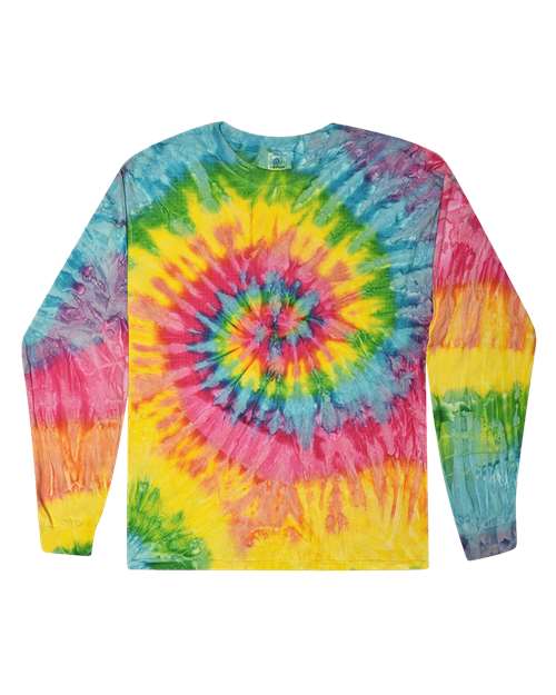 Youth Tie-Dyed Long Sleeve T-Shirt Image 9