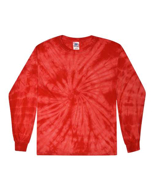 Youth Tie-Dyed Long Sleeve T-Shirt Image 14