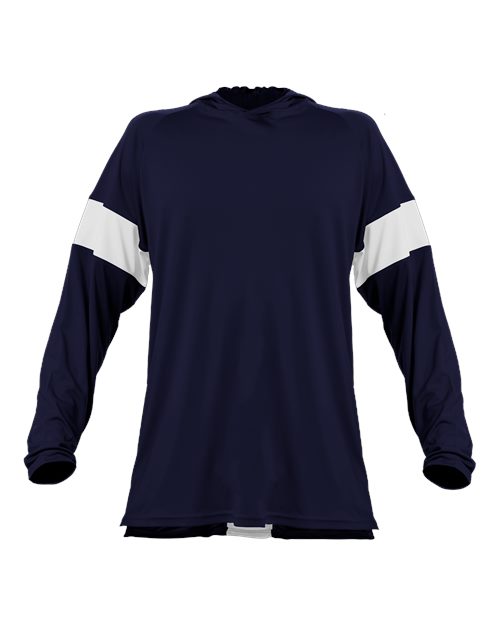Unisex Contender Hooded Long Sleeve T-Shirt