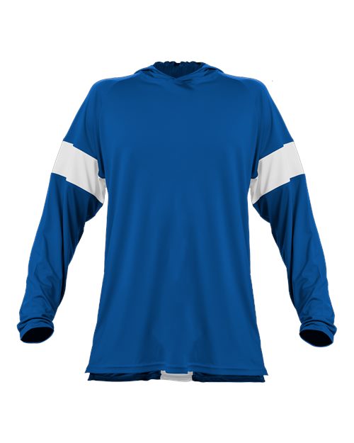 Unisex Contender Hooded Long Sleeve T-Shirt