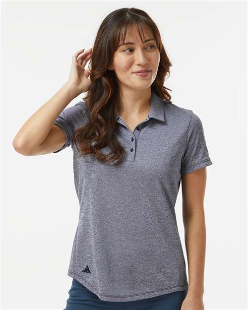 Women's Space Dyed Polo Image 3