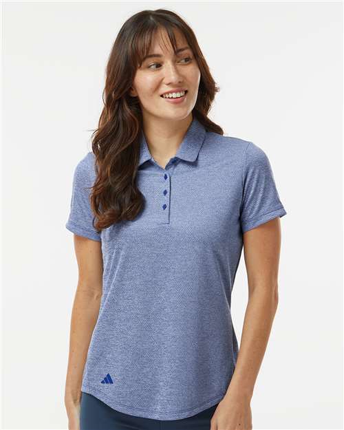 Women's Space Dyed Polo Image 4