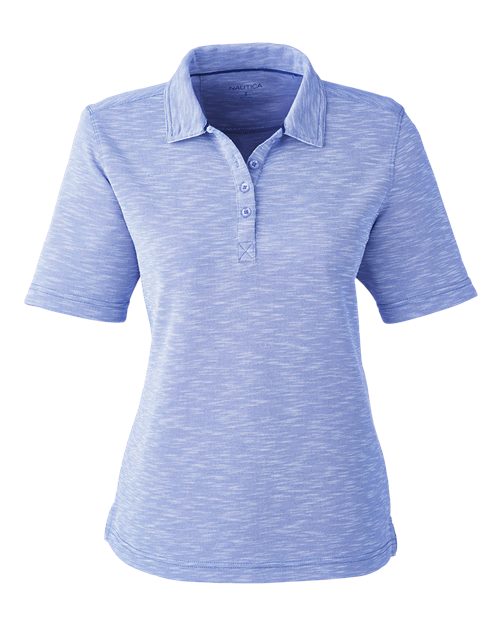 Women's Sun Surfer Slub Polo Image 2