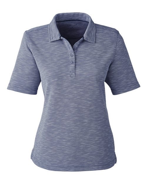Women's Sun Surfer Slub Polo Image 3