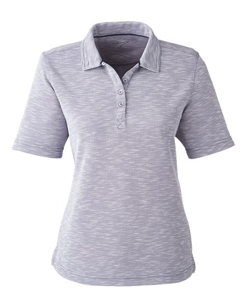 Women's Sun Surfer Slub Polo Image 4