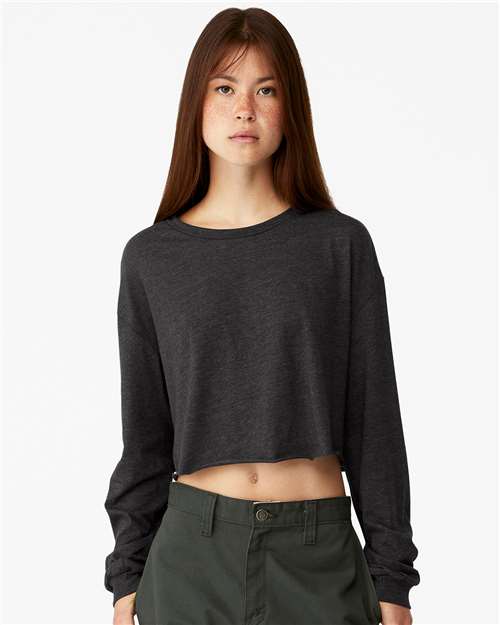 Women's FWD Fashion Crop Long Sleeve Tee Image 4