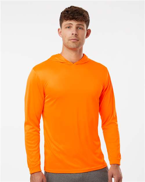 Unisex Bahama Performance Hooded Long Sleeve T-Shirt Image 13