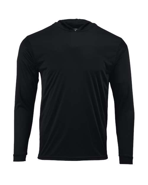 Youth Bahama Performance Hooded Long Sleeve T-Shirt Image 4