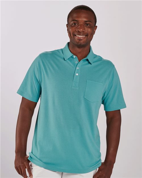 Men's Pique Polo Image 1