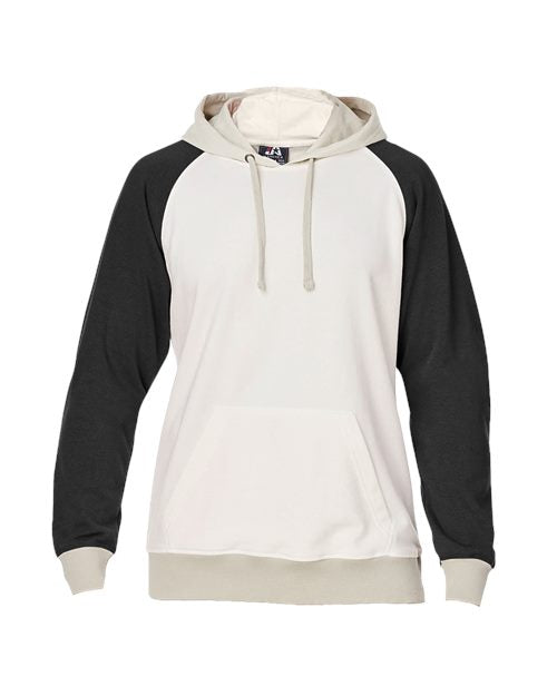 Unisex Vintage Tricolor Hooded Sweatshirt