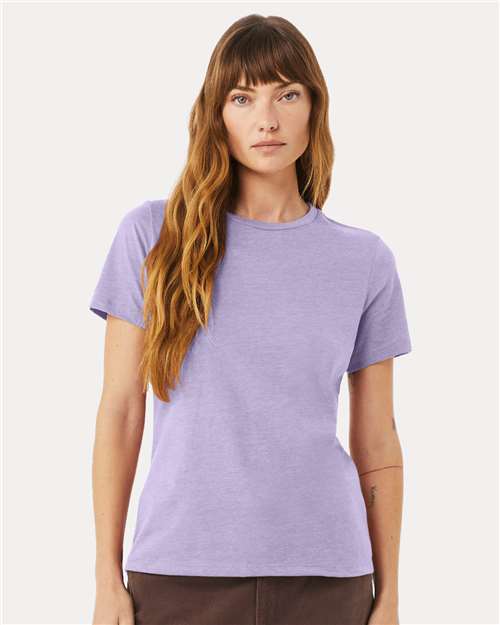 Women’s Relaxed Fit Heather CVC Tee Image 10