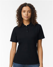 Women's Softstyle® Pique Polo Image 1