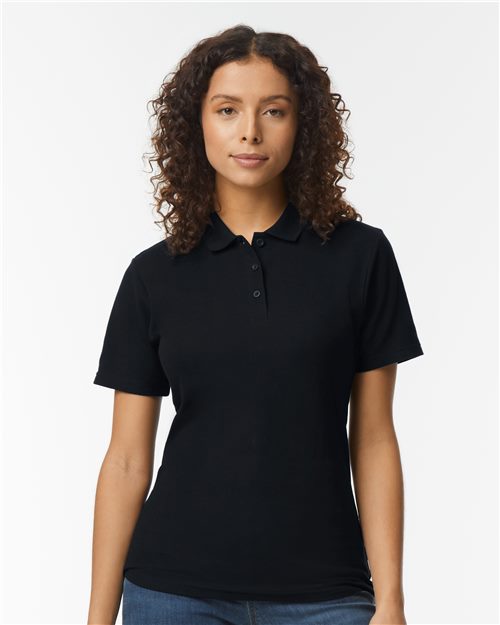 Women's Softstyle® Pique Polo Image 1
