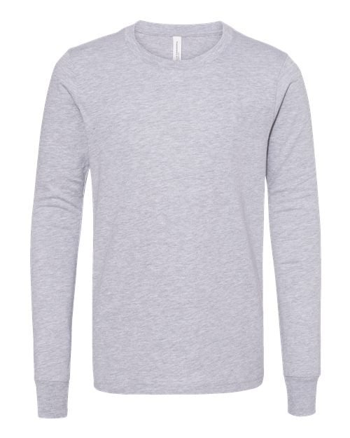 Youth Heather CVC Long Sleeve Tee Image 2
