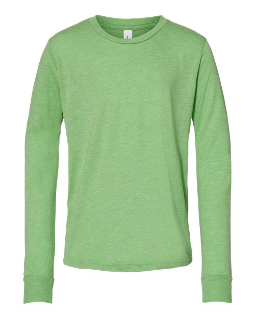 Youth Triblend Long Sleeve Tee Image 3