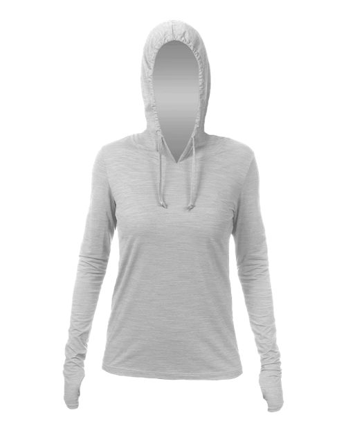 Women's Breeze Tech Hooded Long Sleeve T-Shirt Image 2