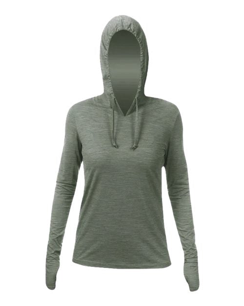 Women's Breeze Tech Hooded Long Sleeve T-Shirt Image 5