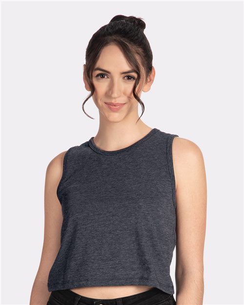 Women's Festival Crop Tank Image 1