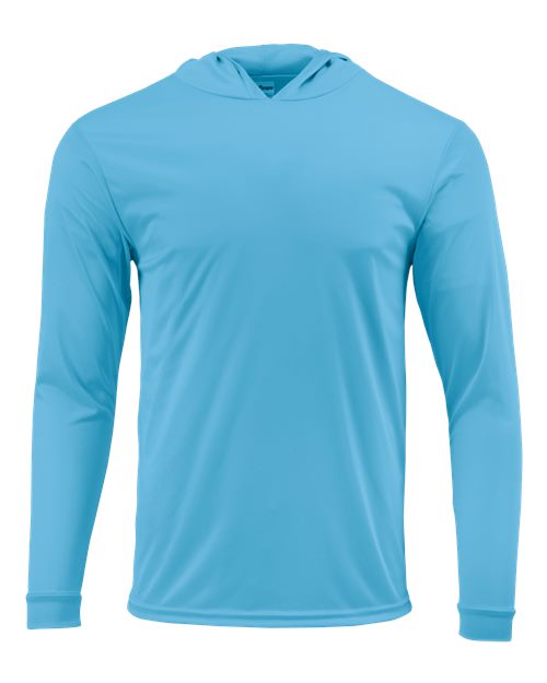 Unisex Bahama Performance Hooded Long Sleeve T-Shirt Image 4