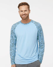 Men's Panama Colorblocked Long Sleeve T-Shirt